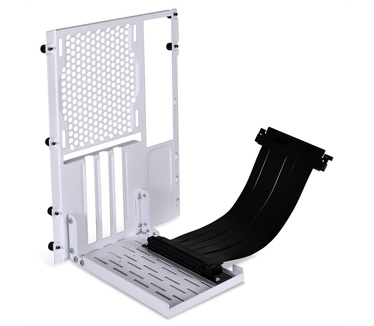 Lian Li O11D-1W-4 Mini Riser Card + PCI-Slot-Cover - PCIe 4.0, Wit