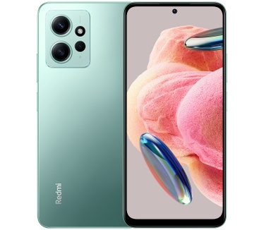 Redmi Note 12, 4GB ram, 128GB opslag Groen