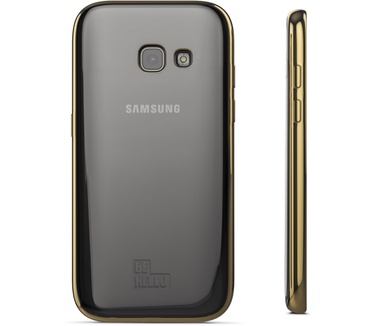 BeHello Samsung Galaxy A3 2017 Chrome Edge Gold