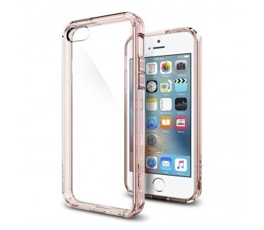 Spigen Ultra Hybrid Apple iPhone SE Case - 041CS20172 - Rose Crystal