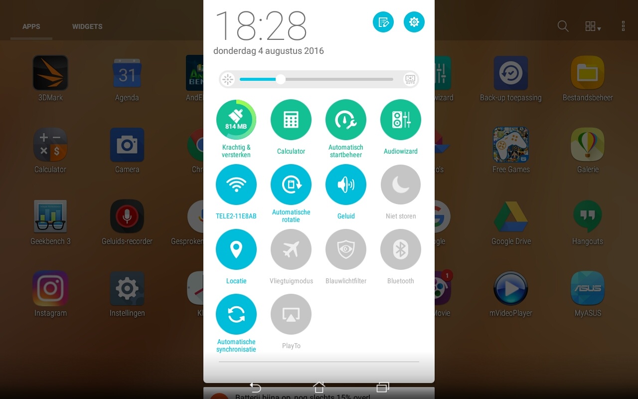Asus ZenPad 10 screenshots