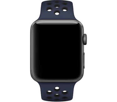 Apple Sportbandje van Nike - Obsidiaan/zwart (42 mm)
