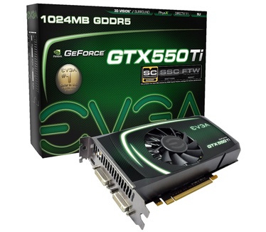 EVGA GeForce GTX 550 Ti SuperClocked