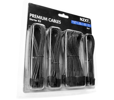 NZXT Starter Kit. Connector 1: ATX (24-pin), Connector 2: ATX (24-pin), Soort stekkers: Man/vrouw