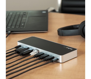 Startech.com Dual-Monitor USB-C docking station met MST 5x USB 3.0 poorten
