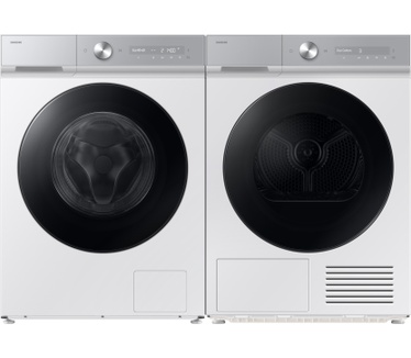 Samsung 9KG BESPOKE SilentDry Droger 8000-serie - Wit en grijs