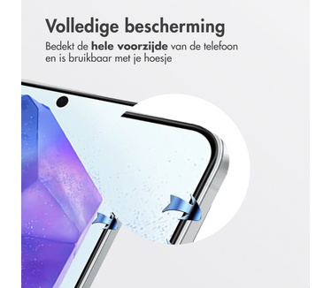 Accezz glas screenprotector met anti-dust applicator