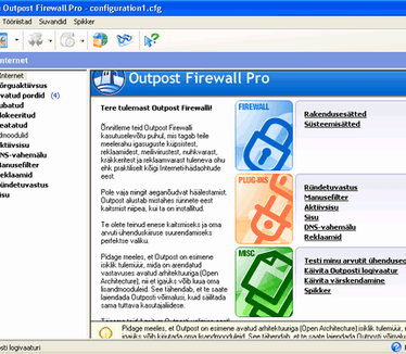 Outpost Firewall Pro screenie (resized)