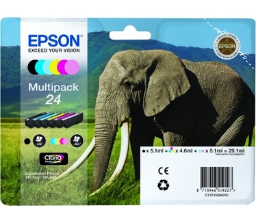 Epson Multipack 6-colours 24 Claria Photo HD Ink