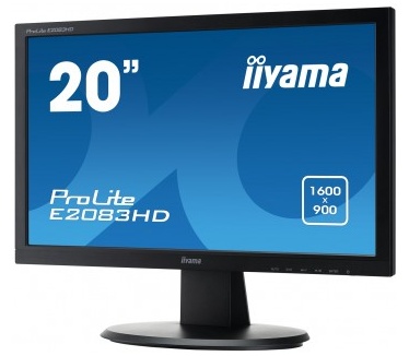 Iiyama E2083HD-1 Zwart
