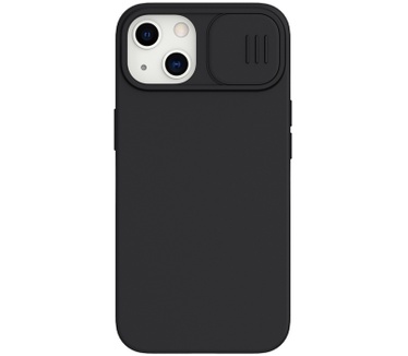 Nillkin CamShield Magnetic Silicone Case iPhone 13 (6.1") - Zwart Zwart