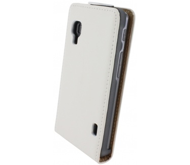 Mobiparts Mobiparts Premium Flip Case LG Optimus L5 II White