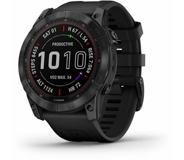 Garmin fēnix 7X Sapphire Solar Zwart (Zwart)