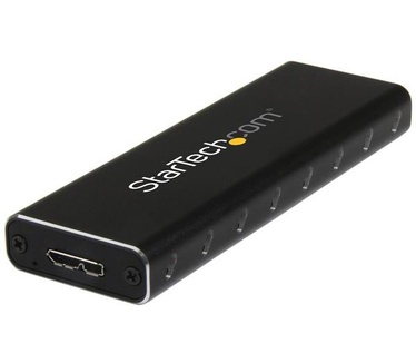 Startech.com External USB 3.0 SATA M.2 SSD Enclosure (SM2NGFFMBU33) Zwart