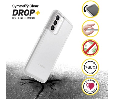 Otterbox Symmetry Clear Series voor Samsung Galaxy S21+ 5G, Stardust Glitter