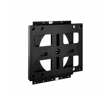 Hagor WH Turn L draaibare muurbeugel max. draaglast 65 kg wandafstand 74,5 mm draaibaar landscape op portret VESA 600x400 zwart