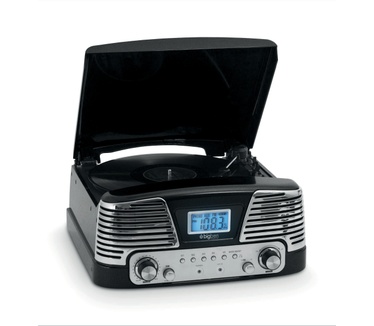 Bigben Interactive Platenspeler Nostalgia met retro look
