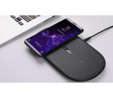Nillkin Gemini Dual Fast Wireless Charging Pad 10W - Zwart
