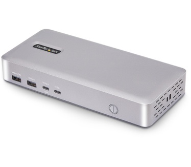 Startech.com USB4 Docking Station, USB-C 40Gbps, Dual HDMI Video, Tot 2x 4K 60Hz 4:4:4 (RGB) of 2x 4K 120Hz 4:2:2, Multi-Monitor Dock, 6x USB, 2.5GbE, 100W PD