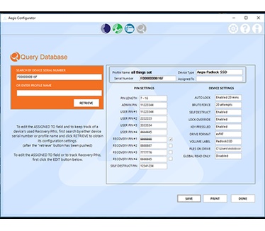 Apricorn Aegis Configurator