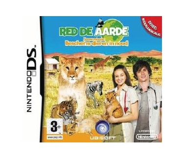 Red De Aarde Jou Missie, Bescherm Dieren in Nood  NDS, Nintendo DS
