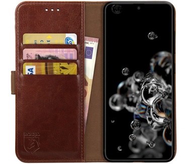 Rosso Element Samsung Galaxy S20 Ultra Hoesje Book Cover  Bruin