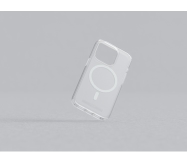 Njord byElements Slim Case 100% GRS MagSafe iPhone 15 Pro, Translucent
