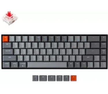 Keychron K6-Q1 BT US RGB Led RED