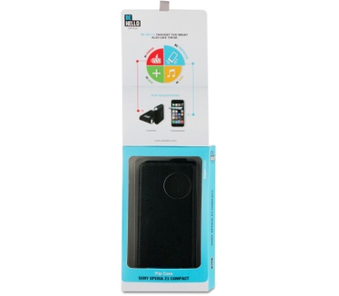 BeHello Sony Xperia Z3 Compact Flip Case Black