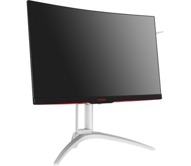 AOC AG272FCX Zilver, Zwart