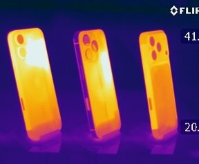 iPhone 17 serie - FLIR warmtebeelden