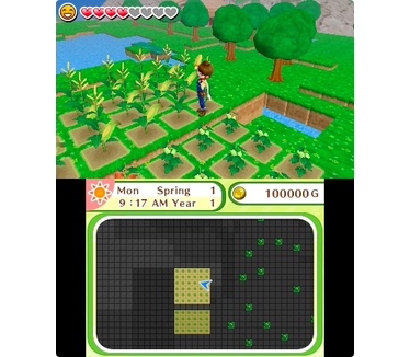 Harvest Moon: Skytree Village, 3DS