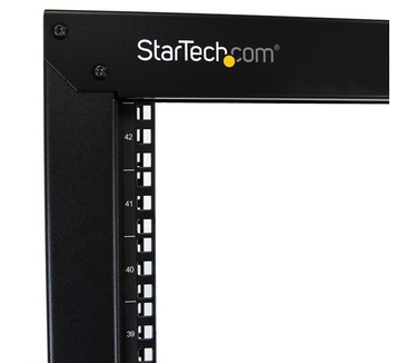 Startech.com 42U Open Server Rack Frame met zwenkwielen Serverkast met 2 stijlen