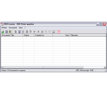 PDFCreator 1.2.0 screenshot