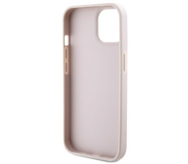 Guess 4G Triangle Crossbody Case - Apple iPhone 15 (6.1") - Roze Roze