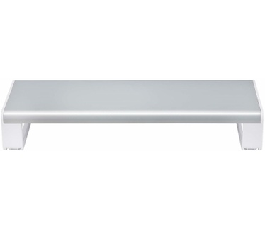 Startech.com Ergonomische Monitorstandaard, Tot 15kg, Vaste Hoogte 9cm, Desktop Computer Monitor/Laptop Verhoger,Stalen Basis, Snelle Montage, Optimale Bureauruimte