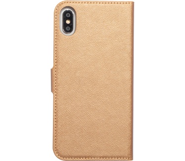 Mobiparts Saffiano Wallet Case Apple iPhone XS Max Copper