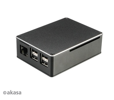 Akasa A-RA02-M1B. Compatibiliteit: Raspberry Pi, Merkcompatibiliteit: Raspberry Pi. Breedte: 92 mm, Diepte: 68 mm, Hoogte: 29 mm
