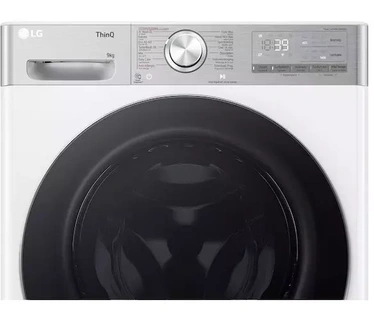 LG LG F4WR9009S2W - A-40% - 9 kg Wasmachine met TurboWash™ 39 - Slimme AI DD™ motor - Hygiënisch wassen met stoom - ThinQ™