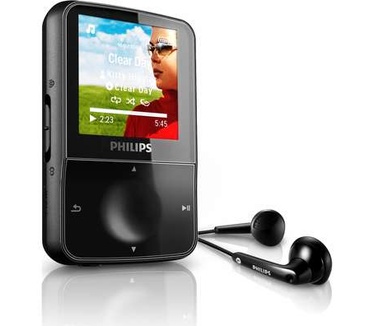 Philips SA1VBE08K/02 GoGear 8 GB MP3-speler 8GB Zwart