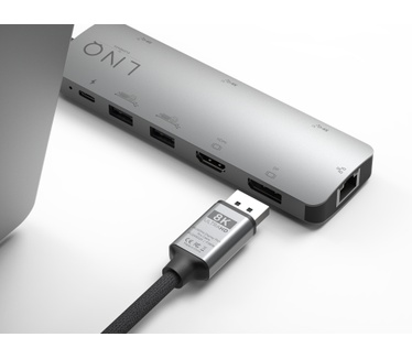 Linq LQ48025 - 8K/60Hz DisplayPort to DisplayPort Pro Cable 2m