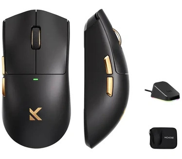 MCHOSE K7 Ultra Lightweight Wireless Gaming Mouse Black