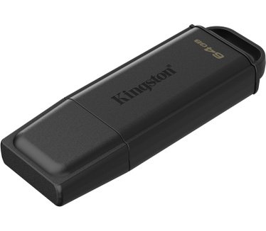 Kingston 64GB Portable USB 3.2 Gen 1 DataTraveler Exodia Black