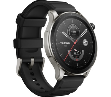 Amazfit GTR 4 Zilver (Zwart)