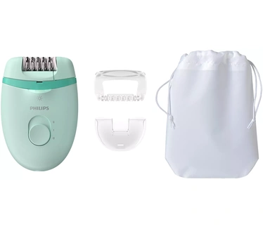 Philips Satinelle Essential Met Opti-light, Compacte epilator met snoer