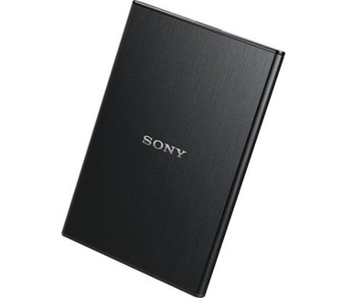 Sony External Pocket Sized Hard Drive 1TB Zwart
