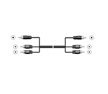 G&BL 3.0m RCA-RCA