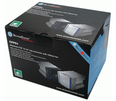 Silverstone Silverstone Aluminum Bay Converter CFP51