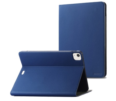 Accezz Classic Tablet Case iPad Air 13 inch (2024) M2 - Donkerblauw