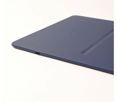 Pout HANDS3 PRO Fast Wireless Charging Mouse Pad - Blauw